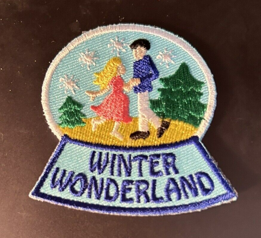 Official Girl Scouts: Girl Scout Iron On Fun Patch: Winter Wonderland