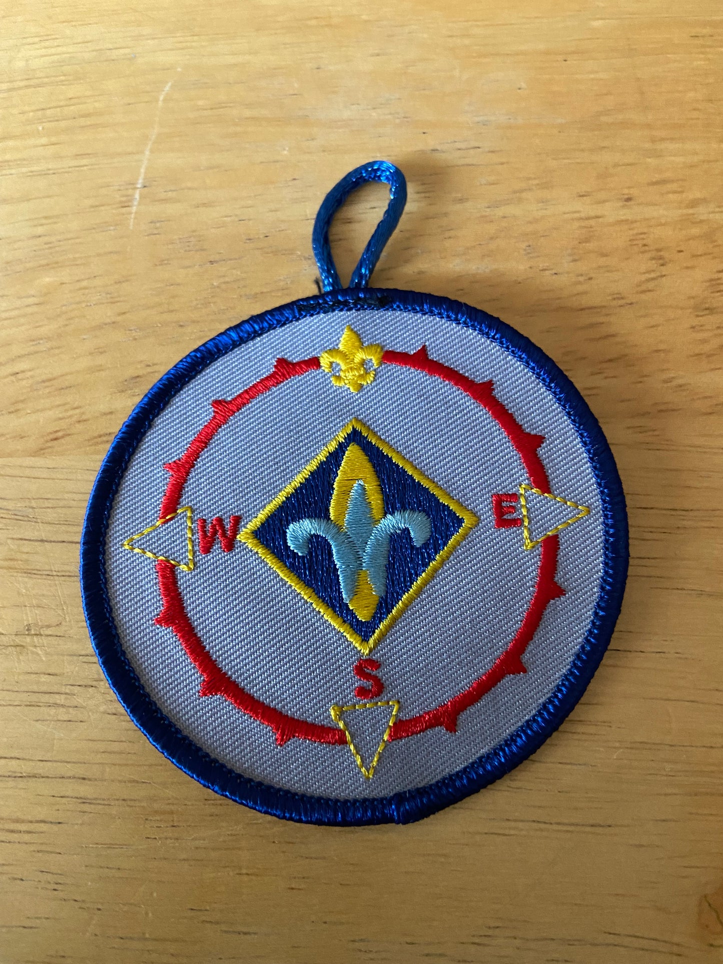 BSA - Cub Scout Compass Button Patch