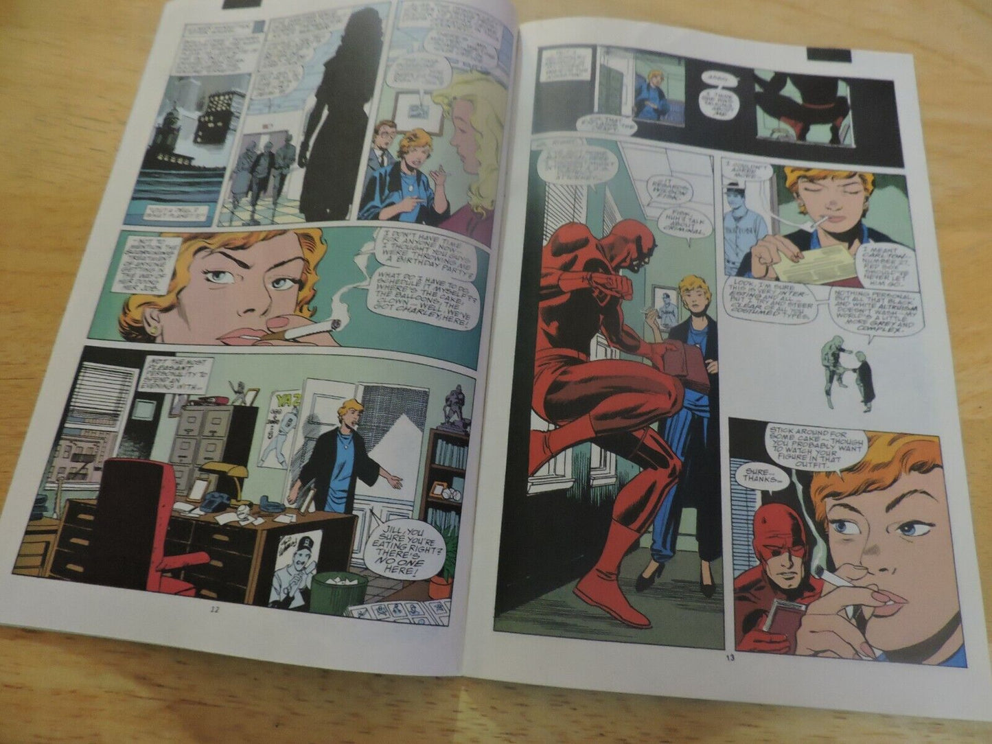 MARVEL DAREDEVIL: THE MAN WITHOUT FEAR, LAST RITES PART III OF IV  #299 DEC 1991