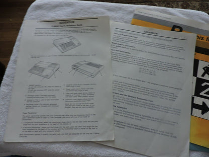 TEXAS INSTRUMENTS 1981 OUICK STEPS BIIJ TI T1-99/4A COMPUTER
