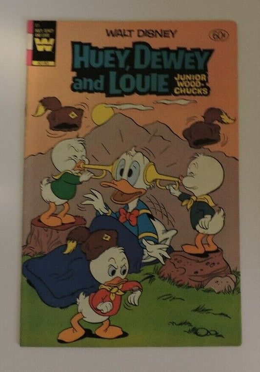 Huey Dewey and Louie Junior Wood Chucks Walt Disney Whitman Comics #81