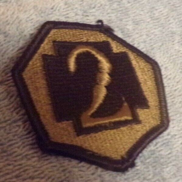 2nd Army Subdued Arm Patch