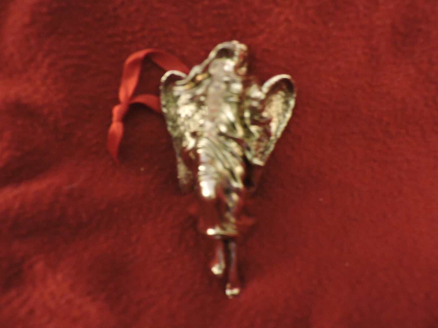 Hallmark Keepsake 25 ANNINVERSARY Ornament ANGELIC FLIGHT 1998 Angel