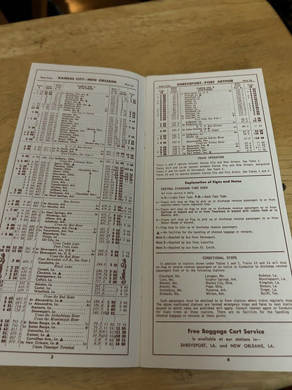 KANSAS CITY SOUTHERN LINES INFORMATION FOLDER NOVEMBER 1964