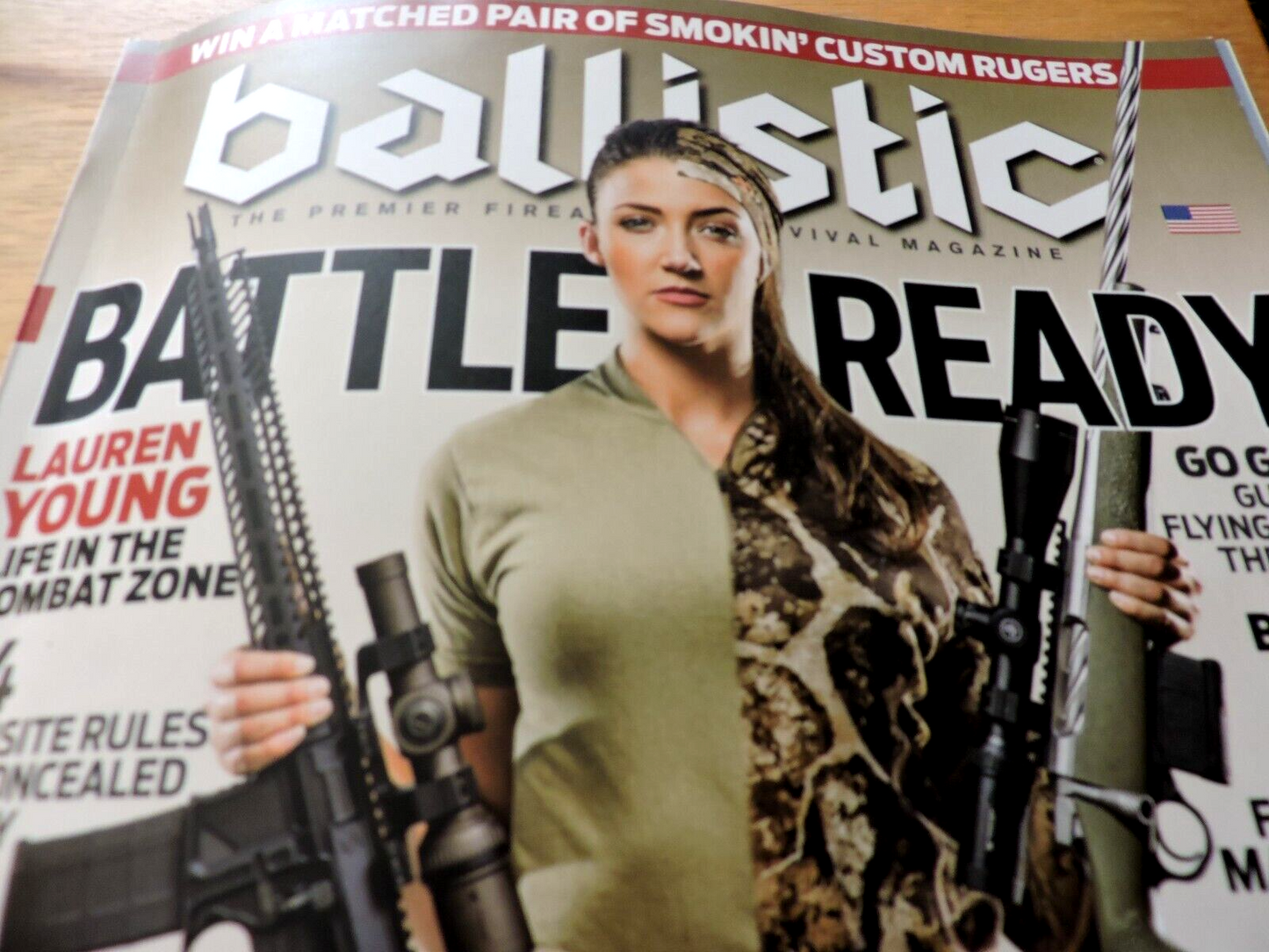BALLISTIC MAGAZINE BATTLE READY WINTER 2018