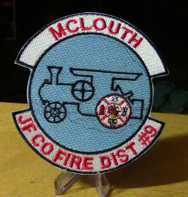 Fire Patch: McLouth Kansas Fire Department Patch (JF CO Fire Dist #9)