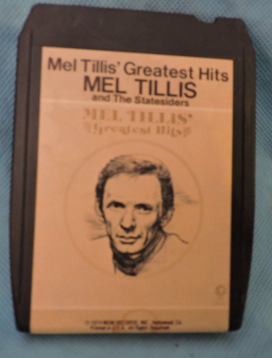 MEL TILLIS AND THE STATESIDERS GREATEST HITS 1974 8 TRACK TAPE