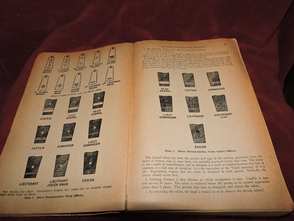VINTAGE 1944 JUNIOR ROTC MANUAL WITH BONUS NEWS LETTERS FROM 1944
