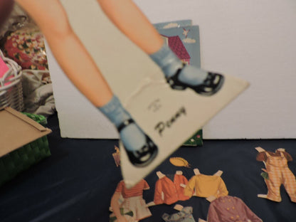 "PENNY " A VINTAGE  PAPER DOLL SET