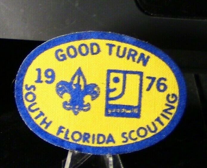 BSA: South Florida Scouting Goodwill Good Turn 1976 Patch