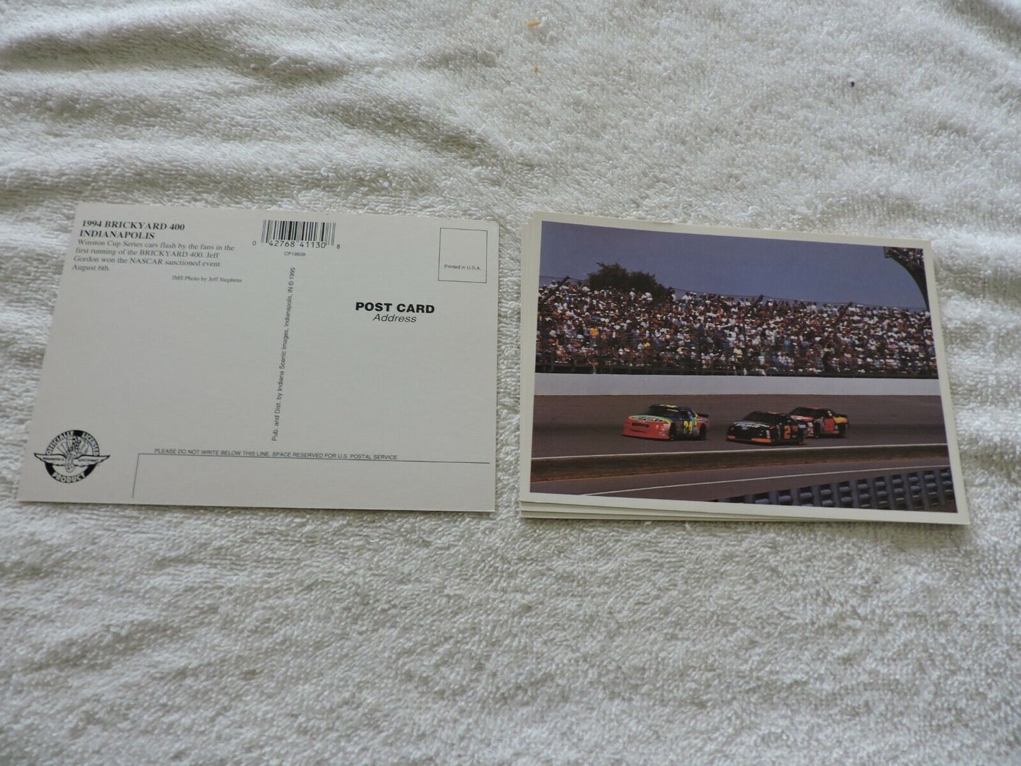 1994 BRICKYARD 400 INDIANAPOLIS UNPOSTED POST CARD