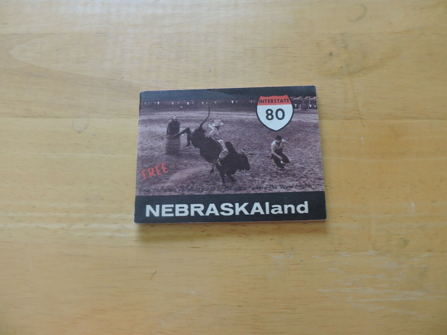 Nebraska Land Map Brochure Book