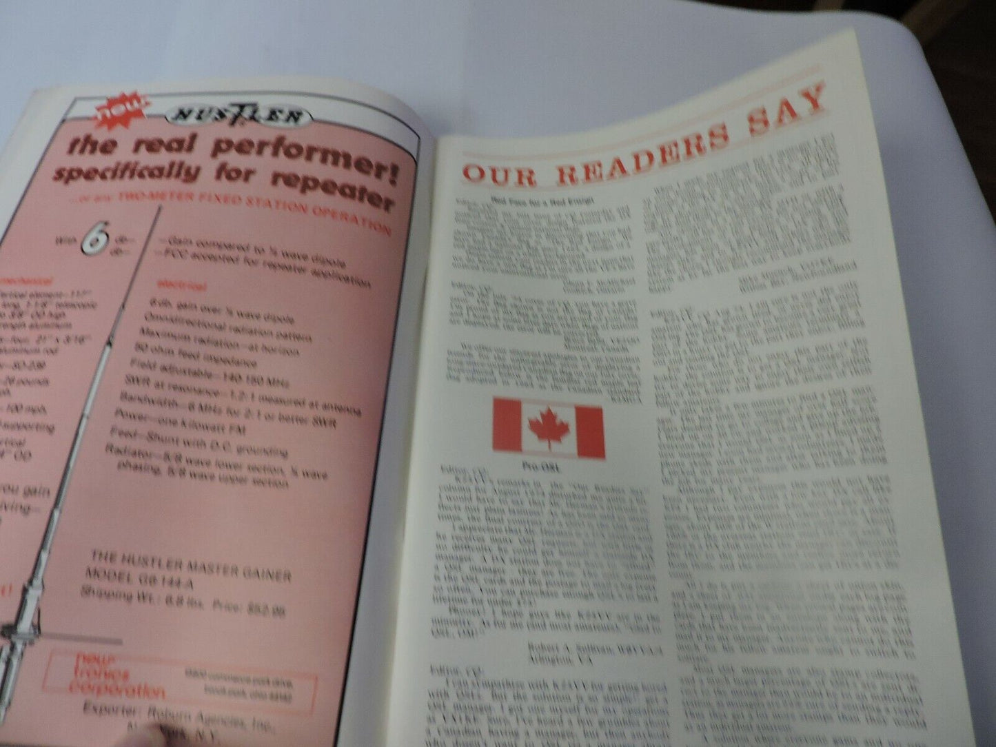 CQ; THE RADIO AMATEUR'S JOURNAL SEPTEMBER 1974.