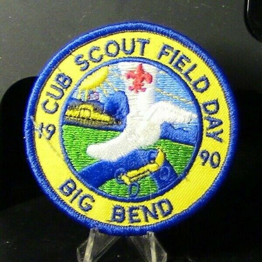 Cub Scout Field Day, Big Bend, 1990 Patch