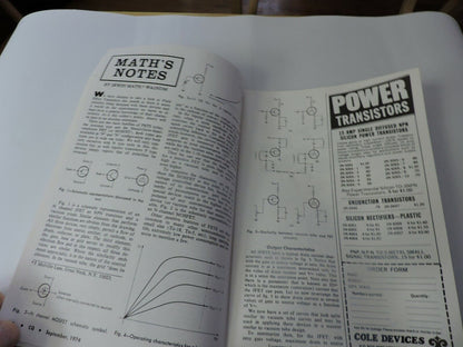 CQ; THE RADIO AMATEUR'S JOURNAL SEPTEMBER 1974.