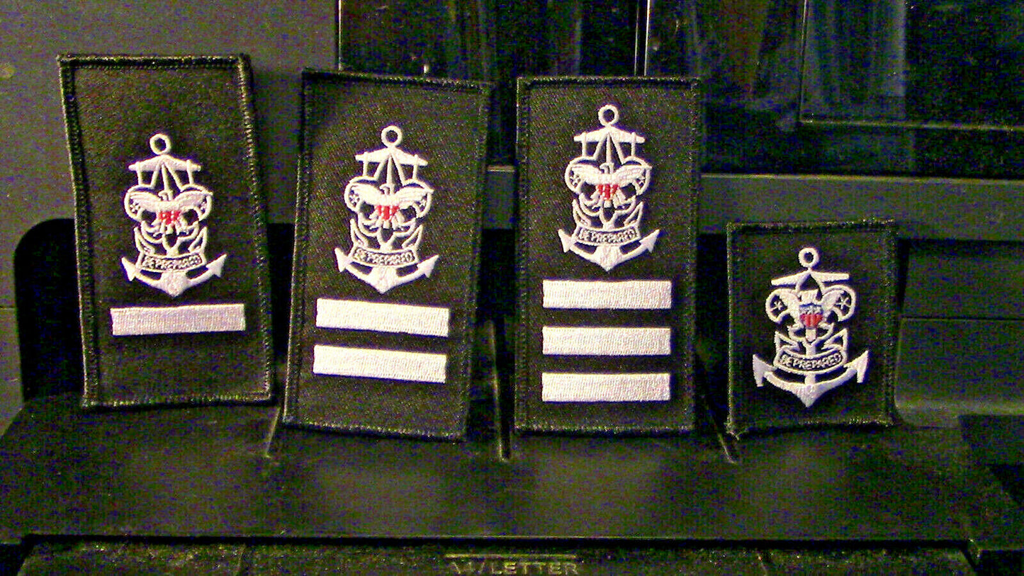 BSA: Sea Scout " All Rank" Patch Set (Brand New/Never issued)
