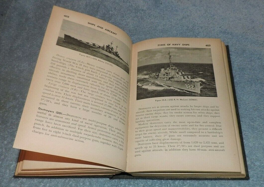 The Bluejackets' Manual (Fourteenth Edition, 1950 Printing) U S Naval Institute
