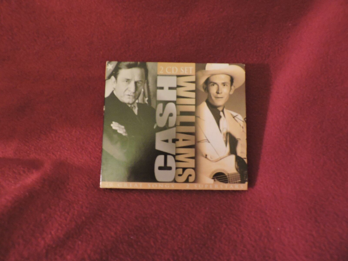 CASH/ WILLIAMS 2 CD SET (2 COUNTRY LEGENDS)
