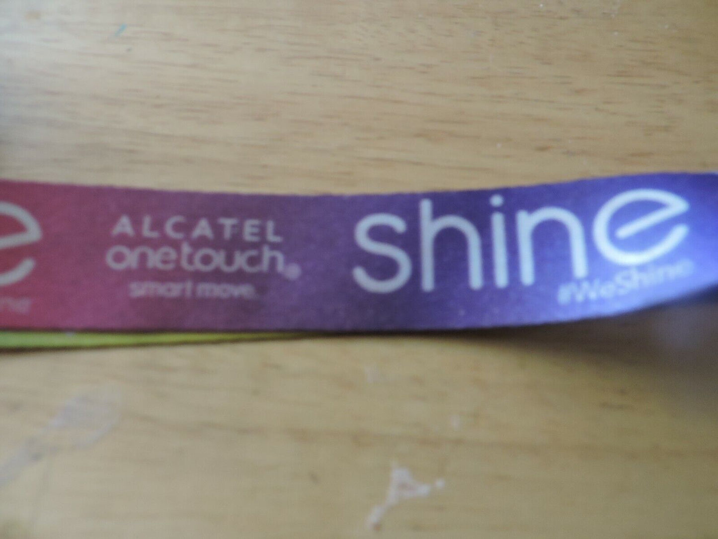 HE COLOR RUN 2015   2.5 INCHES " ALCATEL ONE TOUCH /SHINE RIBBON"