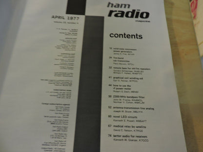 HAM RADIO MAGAZINE APRIL 1977