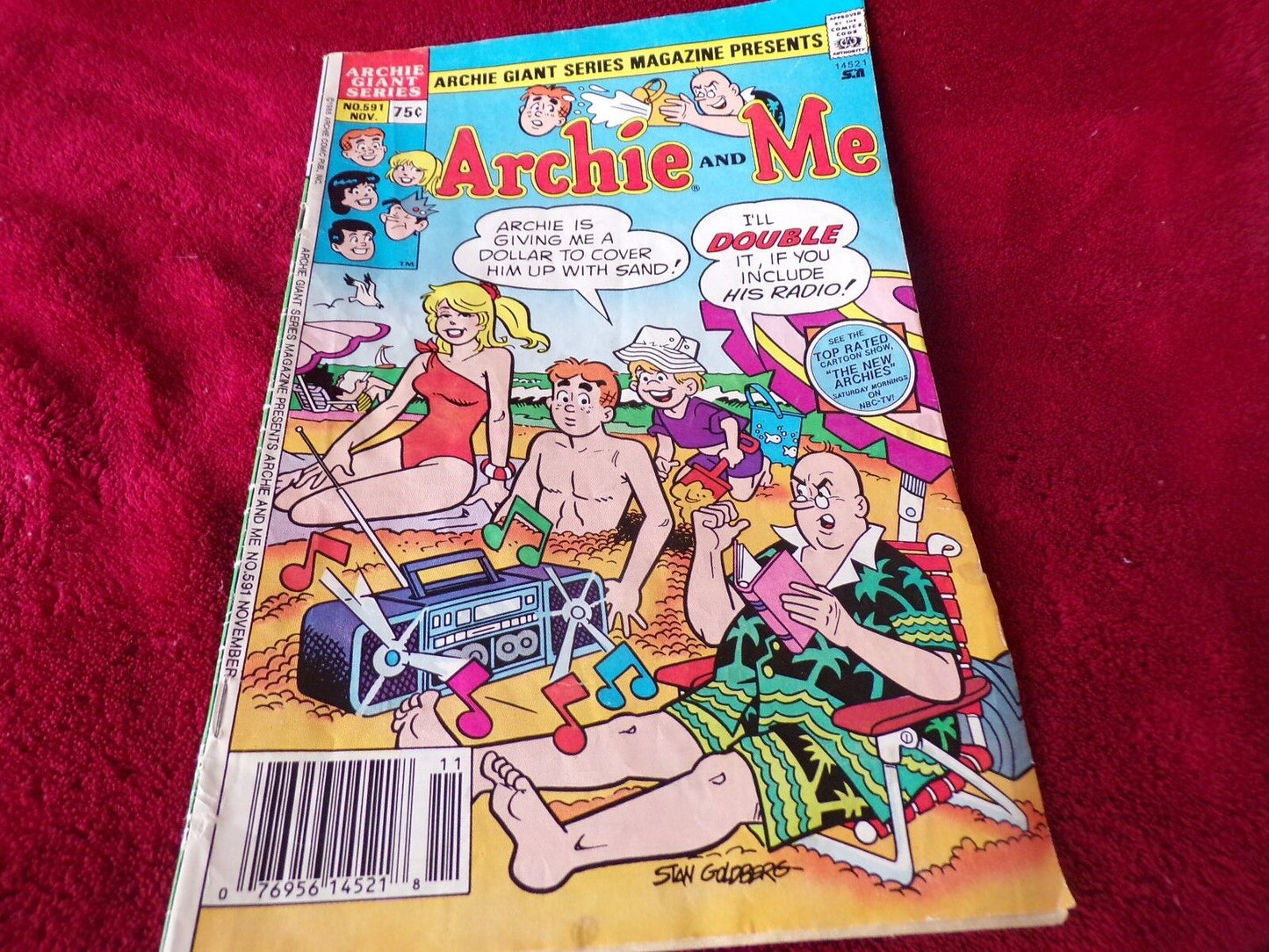 Archie Giant Series: Archie and Me Comics: No.591, November 1988 Edition