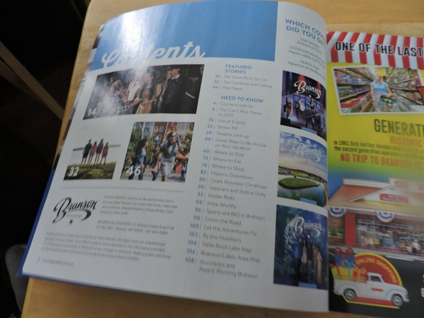 OFFICIAL BRANSON MO VACTION GUIDE & JESUS PLAYBILL