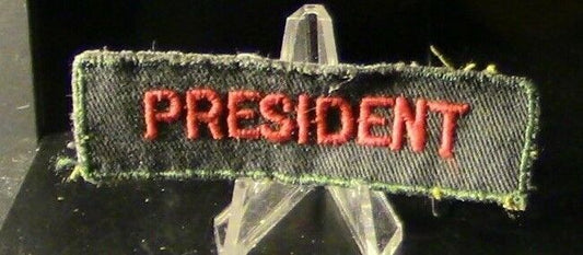 BSA, Explorer Programs:  Advisor Strip (Red Letters)