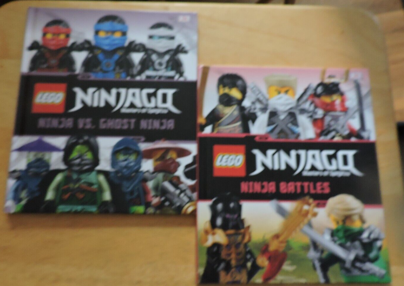 LEGO NINJAGO 2 BOOKS: NINJA BATTLES & NINJA VS. GHOST NINJA