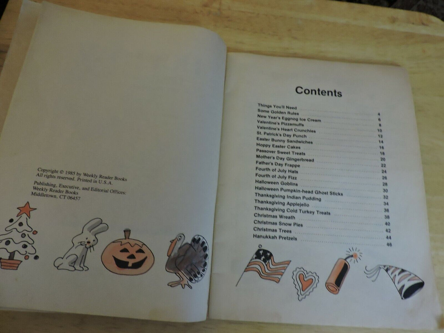 HOLIDAY TREATS FOR KIDS WRITTEN AND ILLUSTRATED BY DAN NEVINS  1985