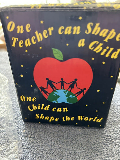 ONE TEACHER CAN SHAPE A CHILD PENCIL CUP NIB
