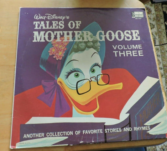 WALT DISNEY'S TALES OF MOTHER GOOSE VOLUME THREE 1963