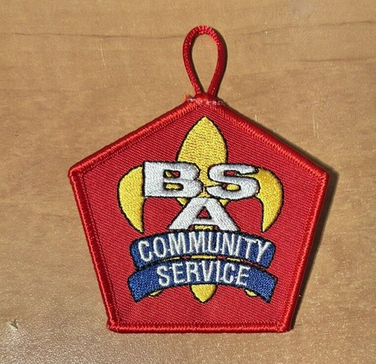 BSA: BSA Community Service Patch (Button Loop)