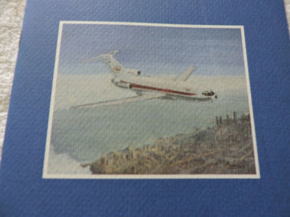 COLLECTIBLE TRANS WORLD AIRLINE ROYAL AMBASSADOR FLIGHT MENU