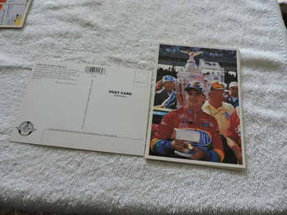 1994 VICTORY CIRCLE JEFF GORDON WINNER 1ST NASCAR WINSTON CUP UNPOSTED POST CARD