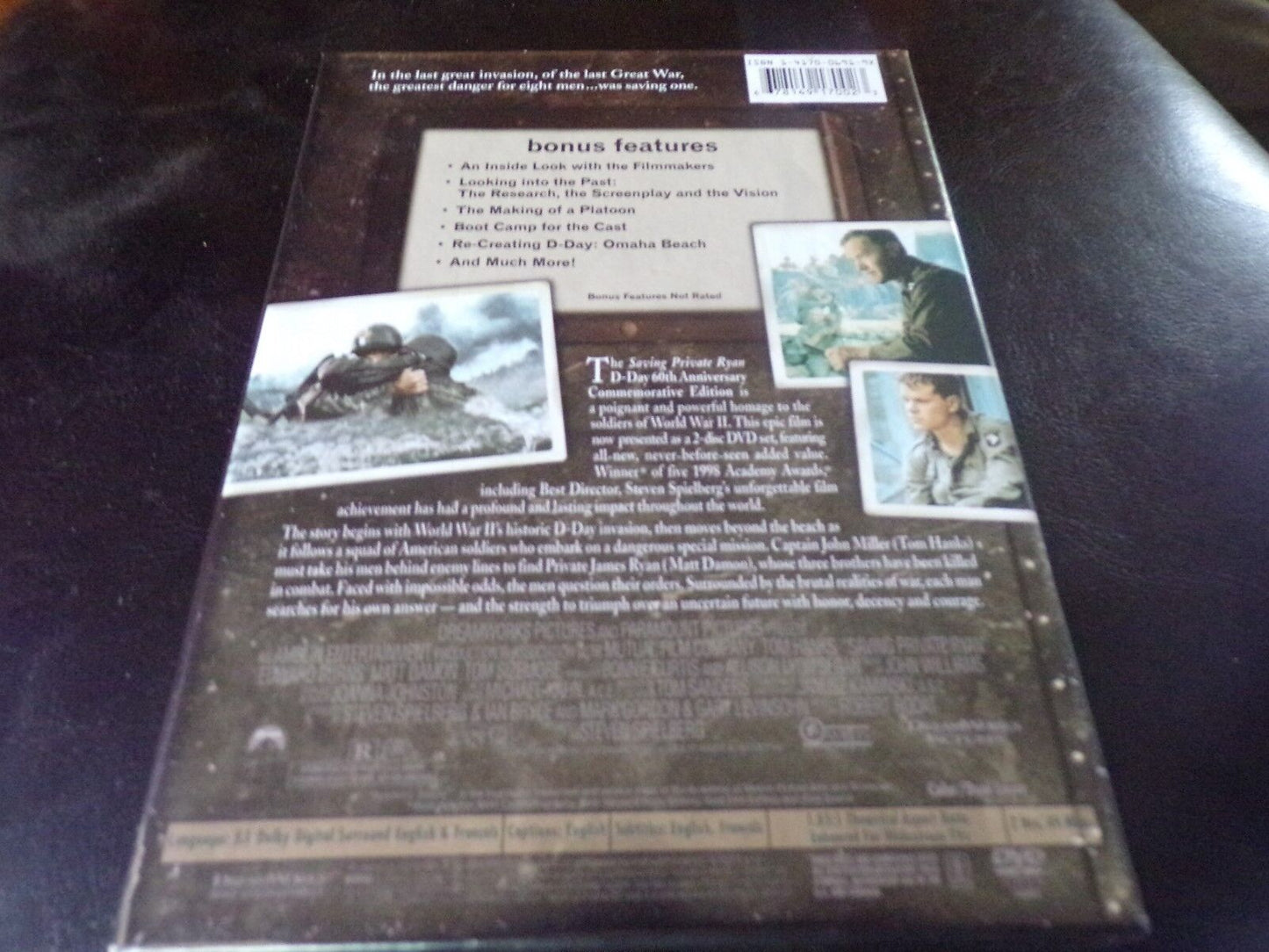 Saving Private Ryan Box Set 60th Anniv Feature Film  Bonus Features DVD