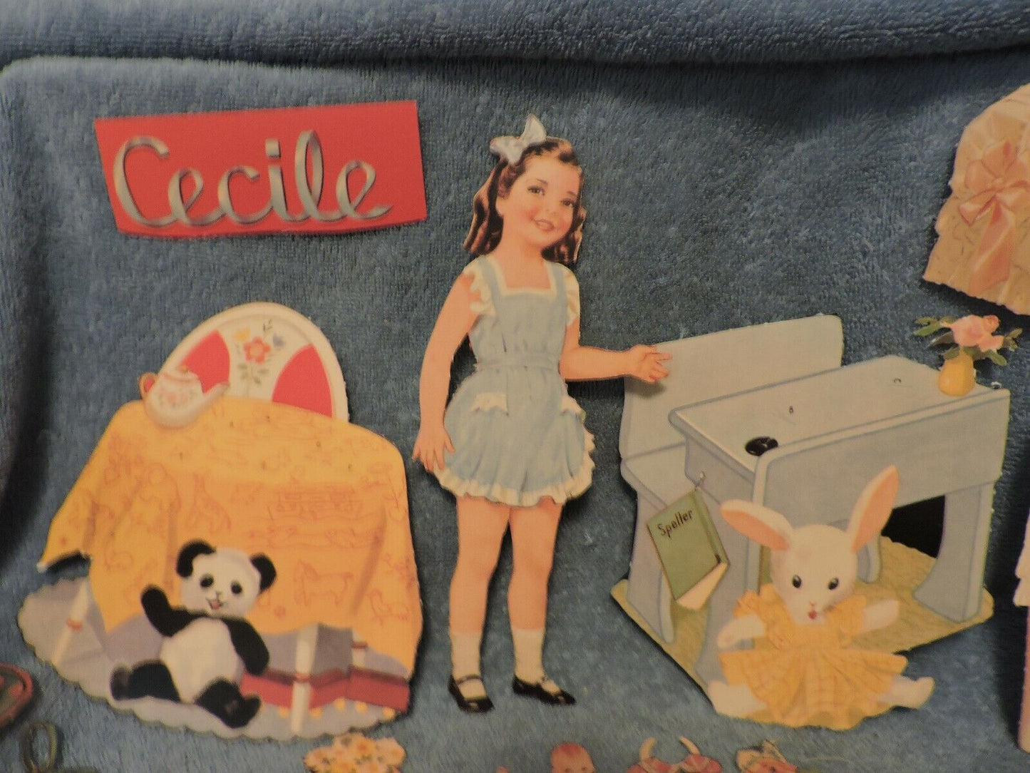 CECILE PAPER DOLL SET