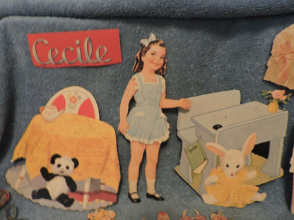 CECILE PAPER DOLL SET