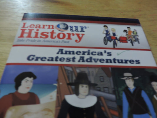 LEARN OUR HISTORY: AMERICA'S  GREATEST ADVENTURES  DVD 2012-2016