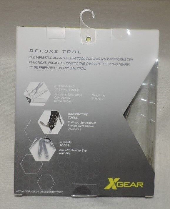 XGear Deluxe Pocket Tool (8 Tools in One)