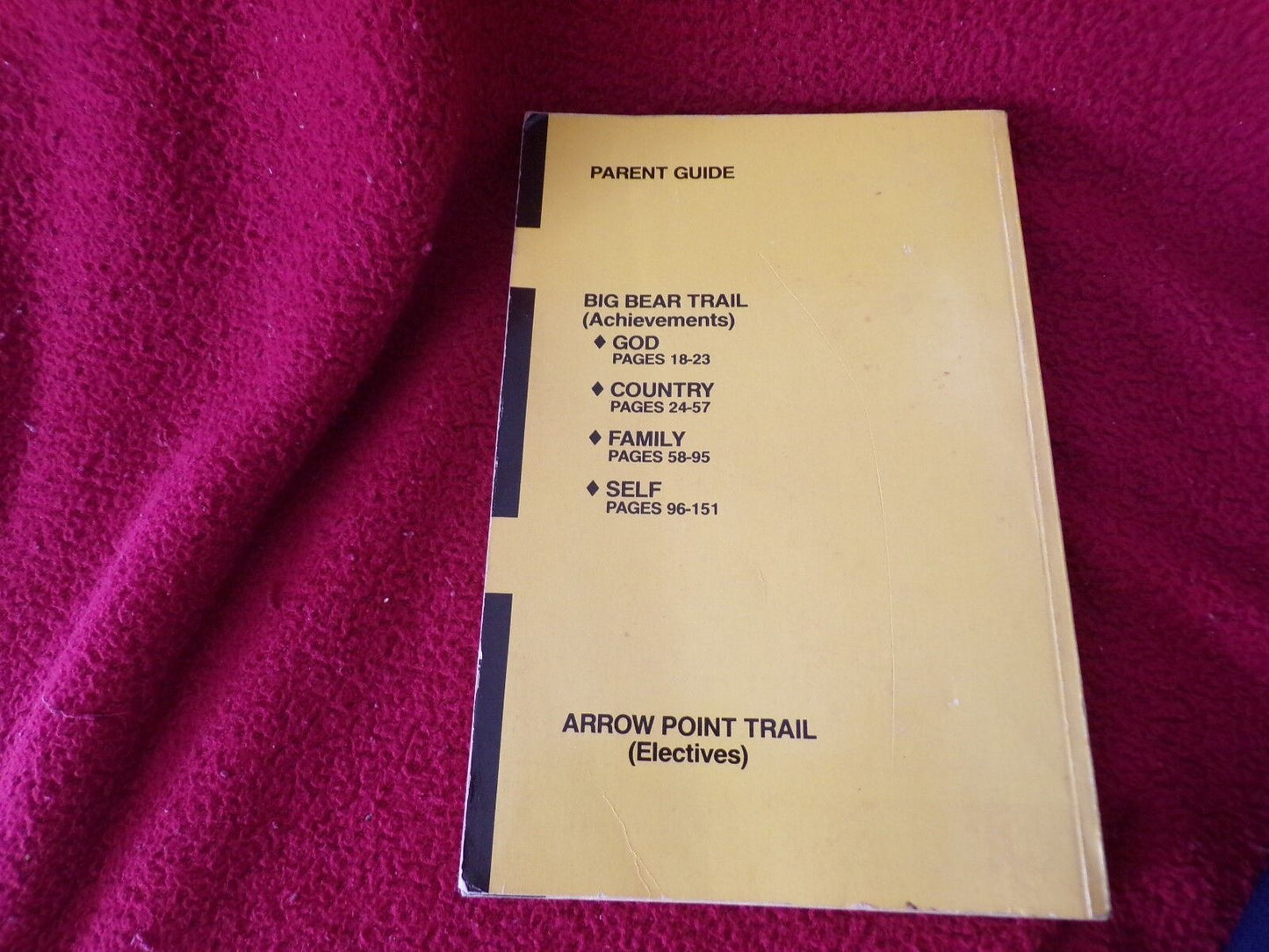 The Big Bear Cub Scout Book (BSA Cub Scout Manual) 1984 Edition
