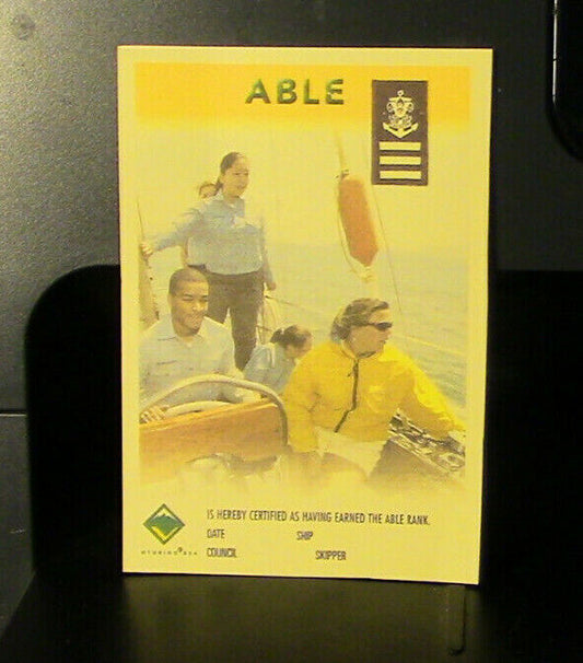 BSA: Sea Scouts Able Rank Wallet Card (Pack of 6)