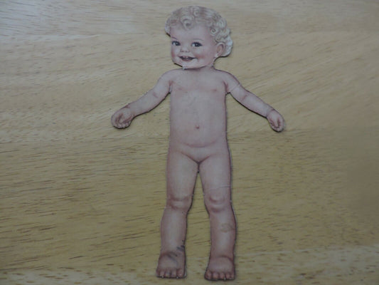 BABY PAPER DOLLS--7x4.5 INCHES