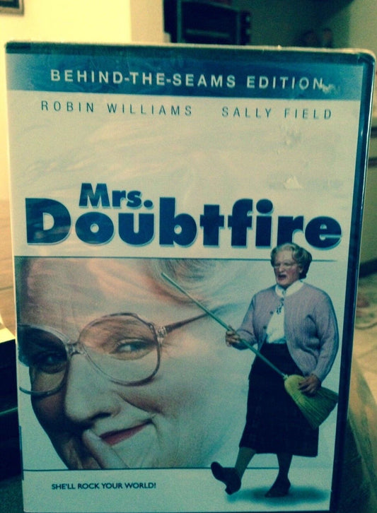 Mrs Doubtfire, (Unopened) Robin Williams, (Behind-the Seams Edition DVD)