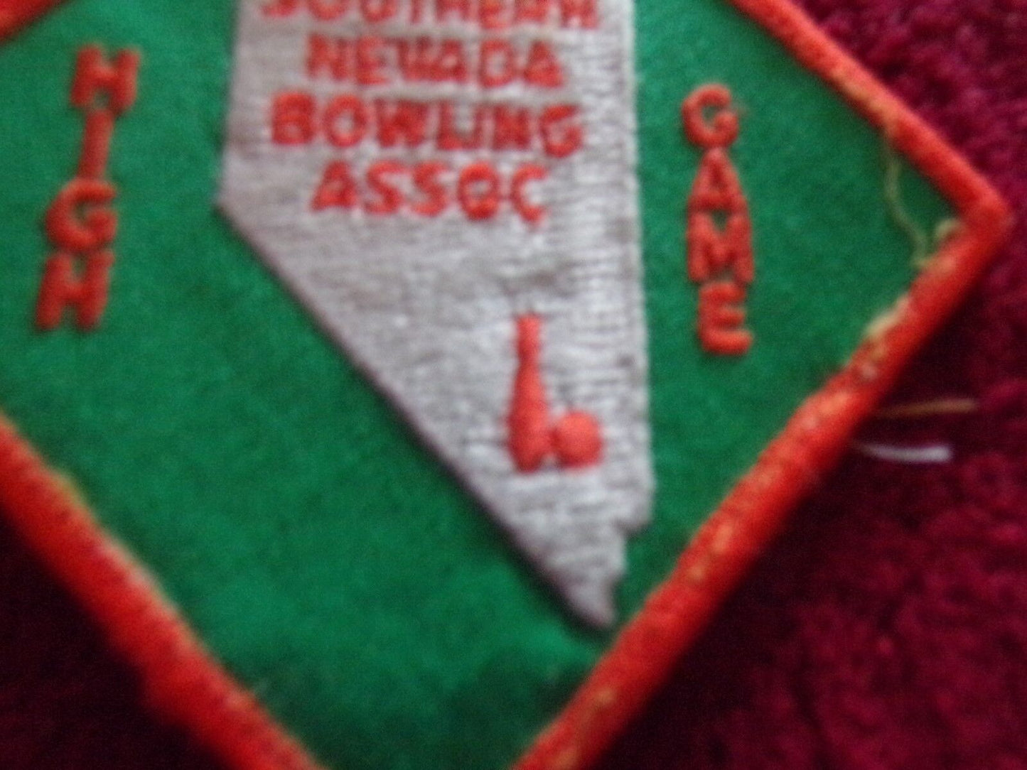 Southern Nevada Bowling Association High Game Patch