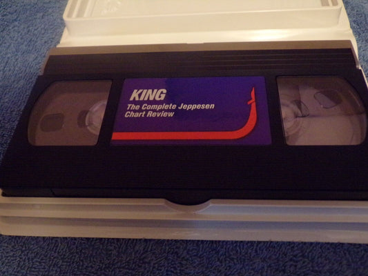 King Take-Off Videos: The Complete Jeppesen Chart Review (VHS Tape)
