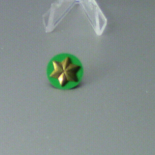 Official Girl Scout 1 year Pin (Green Background)