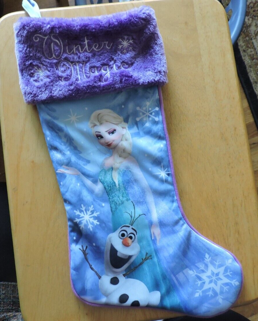 WINTER MAGIC CHRISTMAS STOCKING 16X9 INCHES