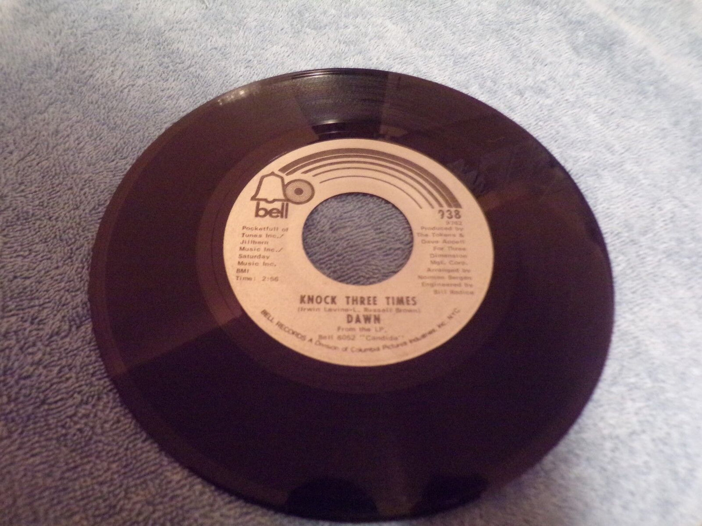 "Knock Three Times"/"Home" By DAWN Record