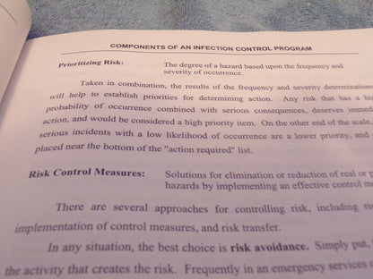 Guide To Managing An Emergency Service Infection Control Program