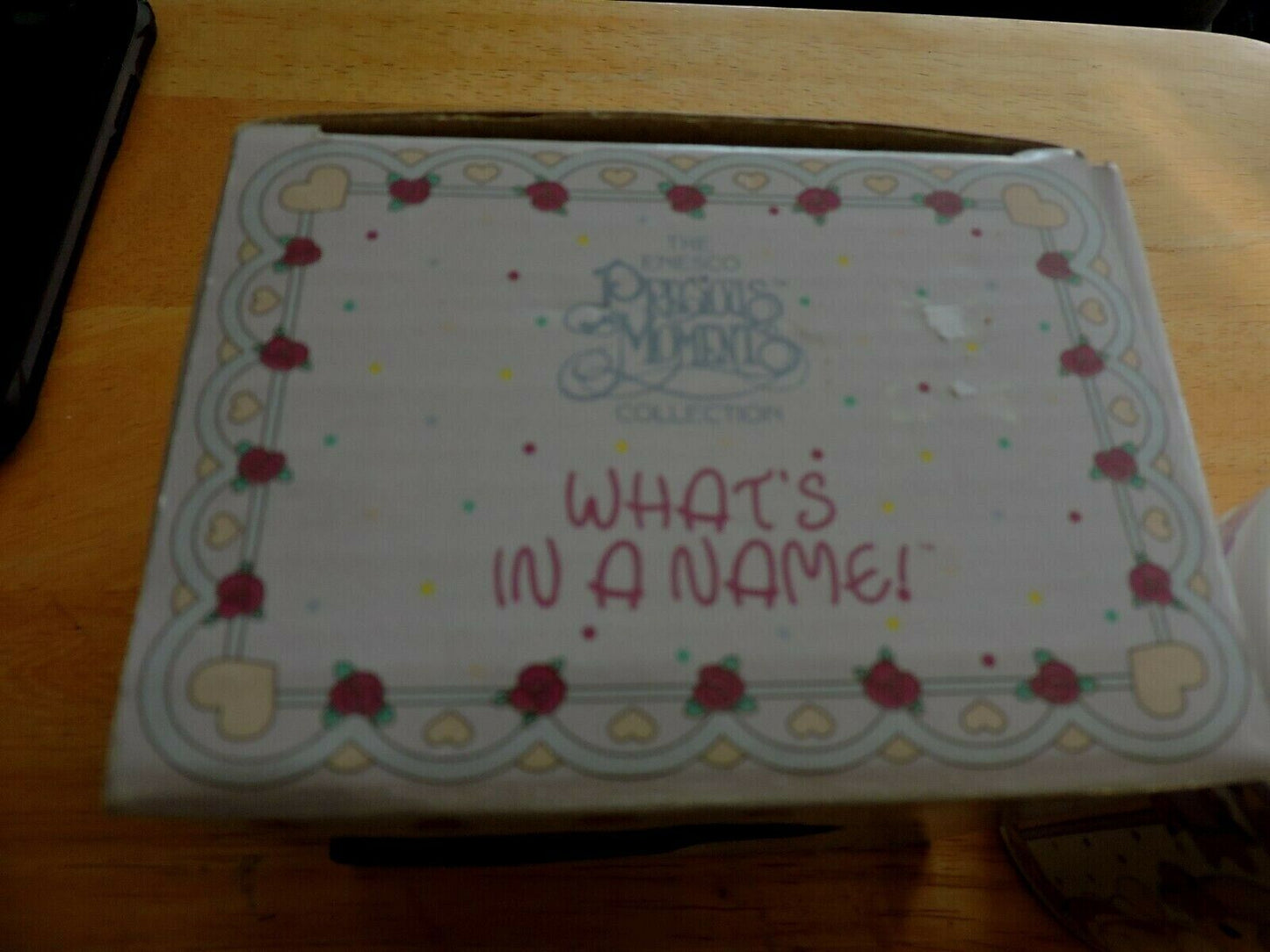 PRECIOUS MOMENTS MUG COLLECTION:  "WHAT'S IN A NAME"  NIB